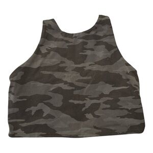Athleta Camo Print Crop Top